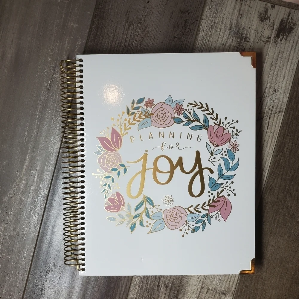 NWT Bloom Pregnancy & Baby's First Year Planner & Calendar, Planning for Joy